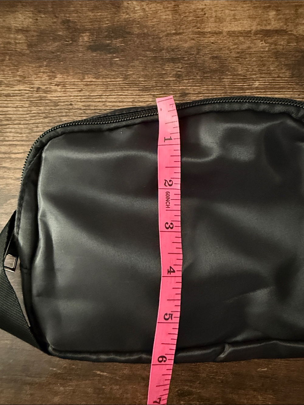 Black Crossbody Belt Bag Bag - Picture 11 of 11